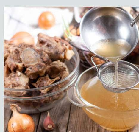 BONE BROTH MADE FROM MEAT BONES