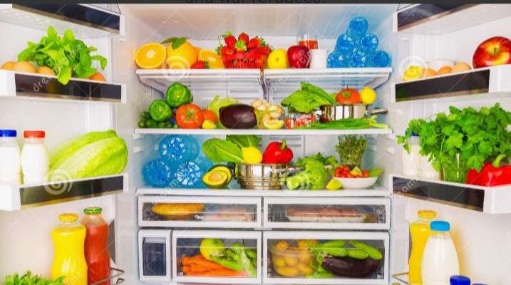 FRIDGE FULL OF FRESH FOODS - INTERMITTENT FASTING