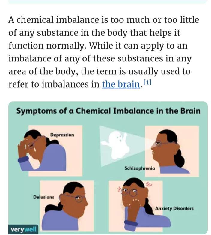 INFOMERCIAL ABOUT CHEMICAL IMBALANCE