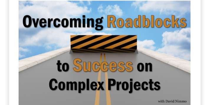 ROADBLOCKS - ON THE ROAD TO SUCCESS