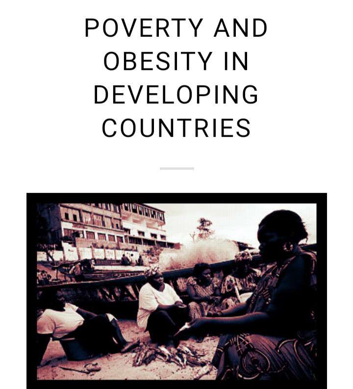 OBESITY and POVERTY IN DEVELOPING COUNTRIES