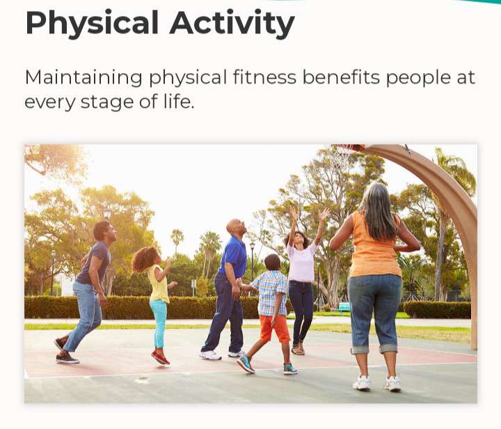 PHYSICAL ACTIVITY - KEY TO GOOD HEALTH