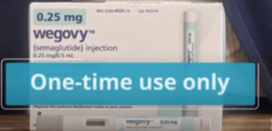 WEGOVY'S ONE TIME USE ONLY DOSE