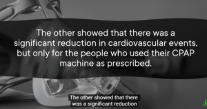 CPAP HELPS REDUCE CARDIOVASCULAR DISEASE IN SOME STUDIES