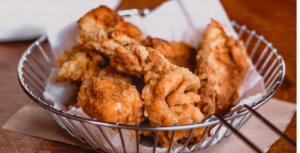 EVEN IF YOU KNOW FRIED CHICKEN LIKE THIS BATCH IS BAD FOR YOU, WE STILL BUY IT. 