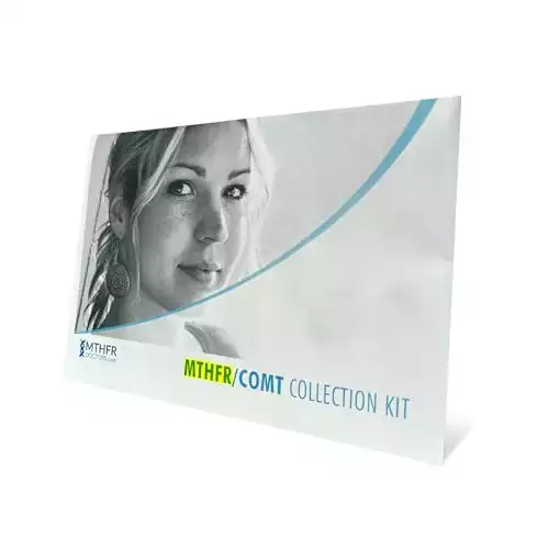 MTHFR Gene Test Collection Kit, Methylation Test, Comes with Results Interpretation and Live Support - Cheek Swab for MTHFR (C677T and A1298C), The Methylation Gene - Fast Results